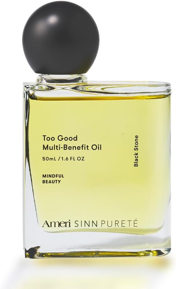 【 AMERI × SINN PURETE 】 トゥーグッド マルチベネフィットオイル (Black Stone) ［ ヘアオイル マルチオイル 美容室 専売 洗い流さないトリートメント 保湿 植物由来 サロン 専売 ］ シンピュルテ